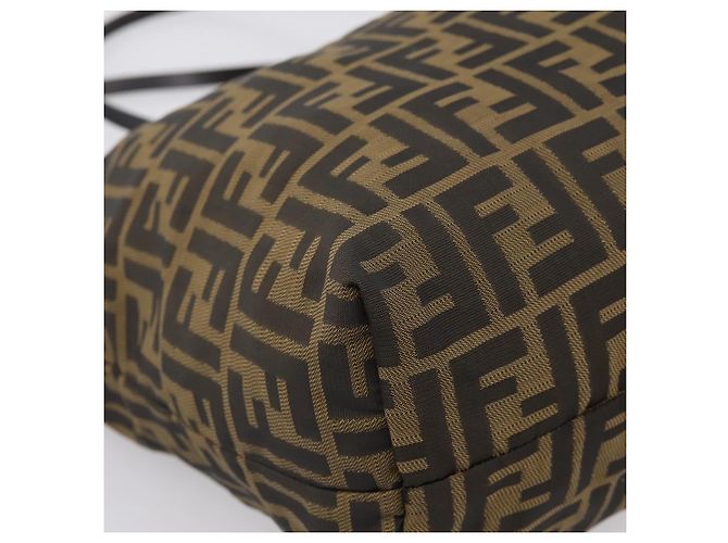 FENDI Zucca Canvas Tote Bag Brown 8BH025 - vista 16