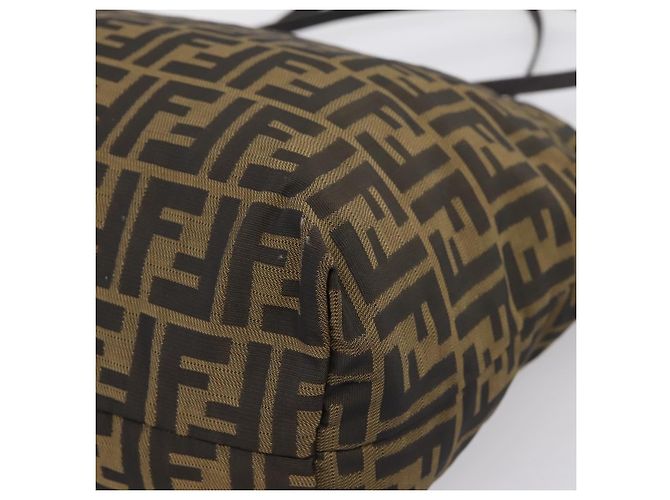 FENDI Zucca Canvas Tote Bag Brown 8BH025 - vista 17