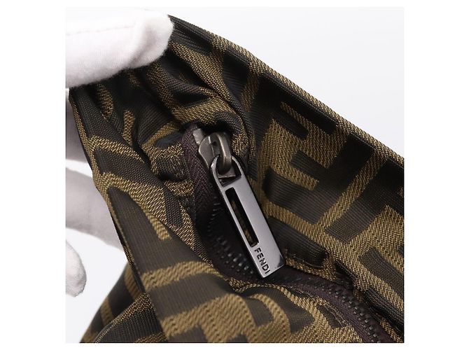 FENDI Zucca Canvas Tote Bag Brown 8BH025 - vista 20