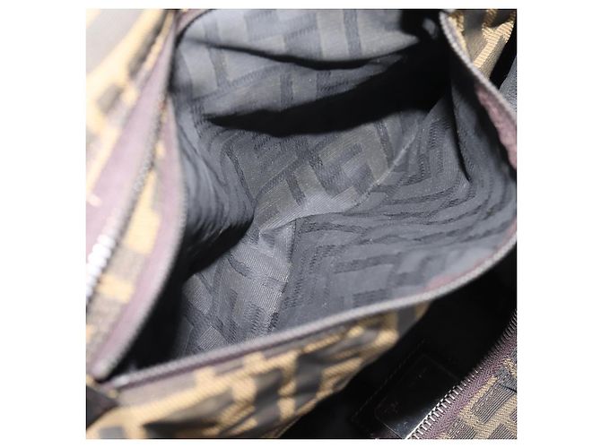 FENDI Zucca Canvas Tote Bag Brown 8BH025 - vista 25