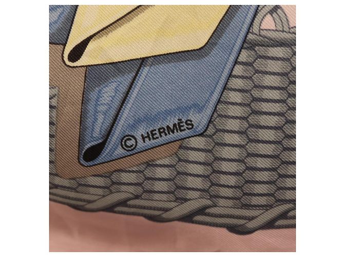 Hermès HERMES Carre 90 Tuch
V0ITURES PANIERS Seide Rosa - Ansicht 11