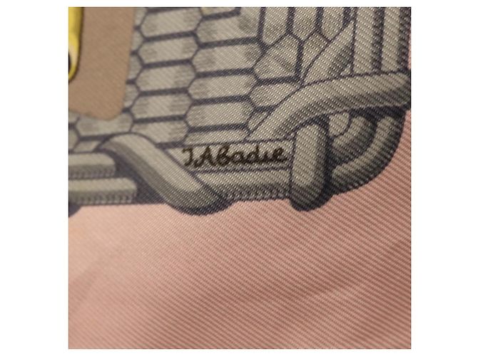 Hermès HERMES Carre 90 Tuch
V0ITURES PANIERS Seide Rosa - Ansicht 12