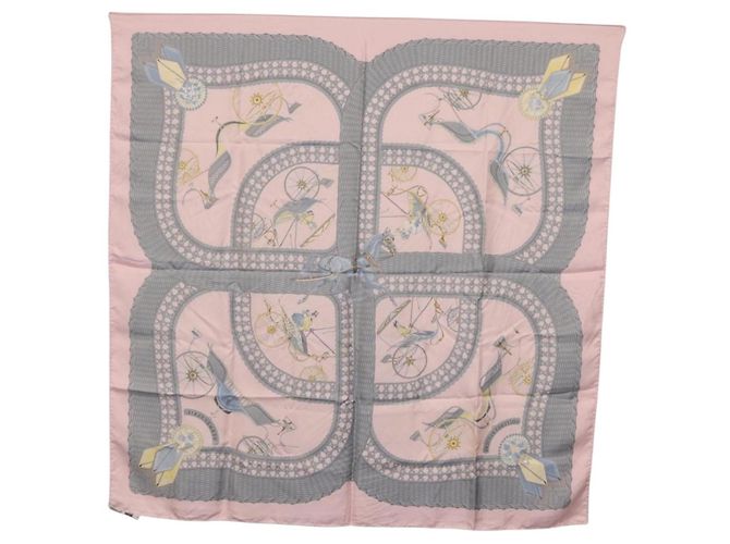 Hermès HERMES Carre 90 Tuch
V0ITURES PANIERS Seide Rosa - Ansicht 13