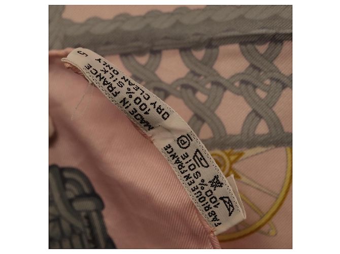 Hermès HERMES Carre 90 Tuch
V0ITURES PANIERS Seide Rosa - Ansicht 14