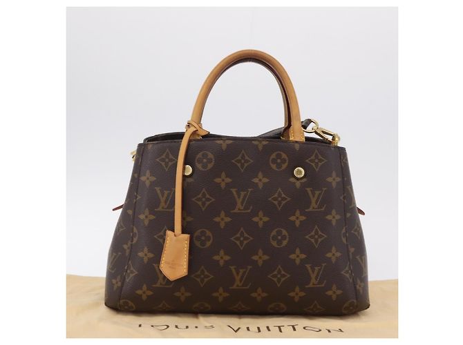 LOUIS VUITTON Monogram Montaigne BB Hand Bag 2way M41055 LV - Ansicht 12