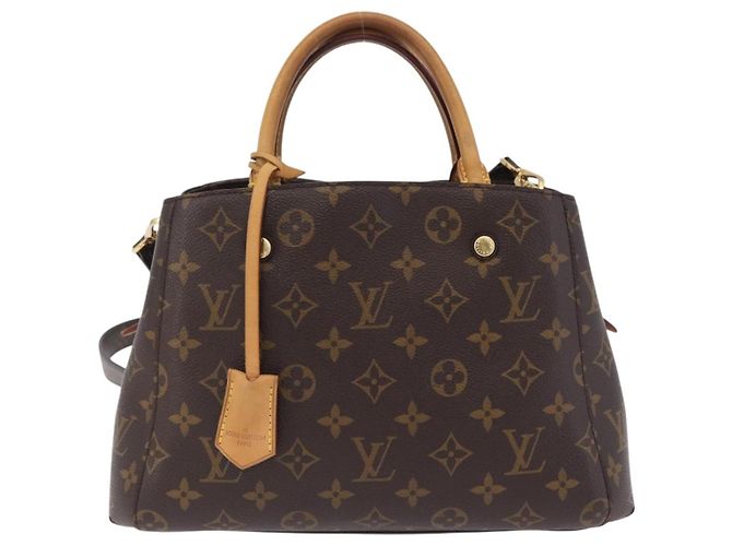 LOUIS VUITTON Monogram Montaigne BB Hand Bag 2way M41055 LV - Ansicht 13