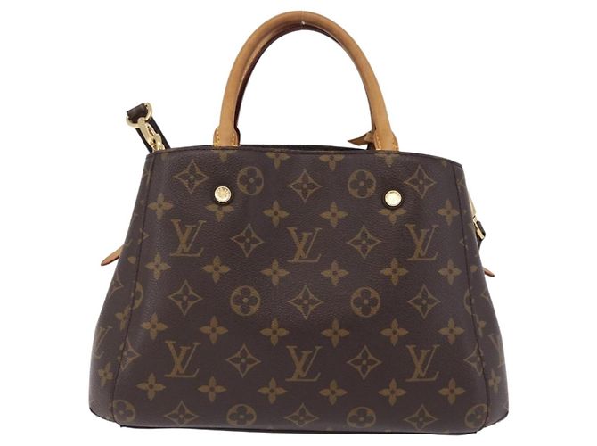 LOUIS VUITTON Monogram Montaigne BB Hand Bag 2way M41055 LV - Ansicht 2