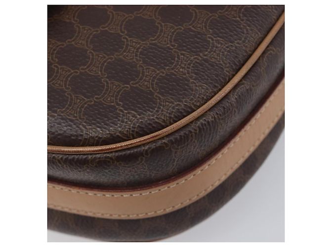 Céline CELINE Macadam Shoulder Bag PVC Brown Gold Tone - vista 16