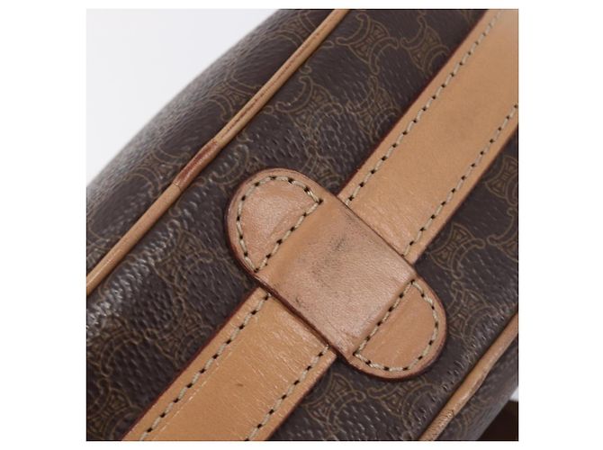 Céline CELINE Macadam Shoulder Bag PVC Brown Gold Tone - vista 20
