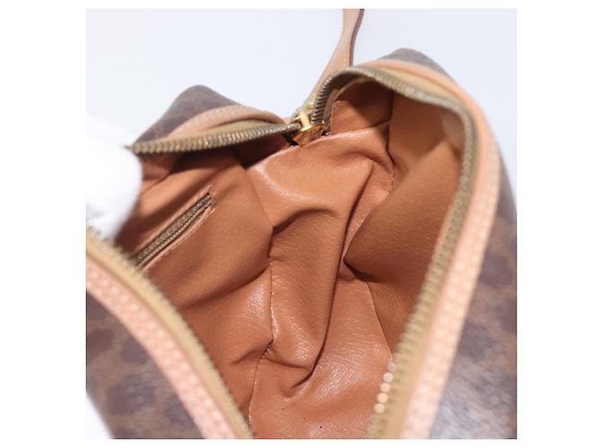 Céline CELINE Macadam Shoulder Bag PVC Brown Gold Tone - vista 24