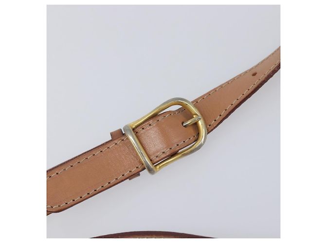 Céline CELINE Macadam Shoulder Bag PVC Brown Gold Tone - vista 8