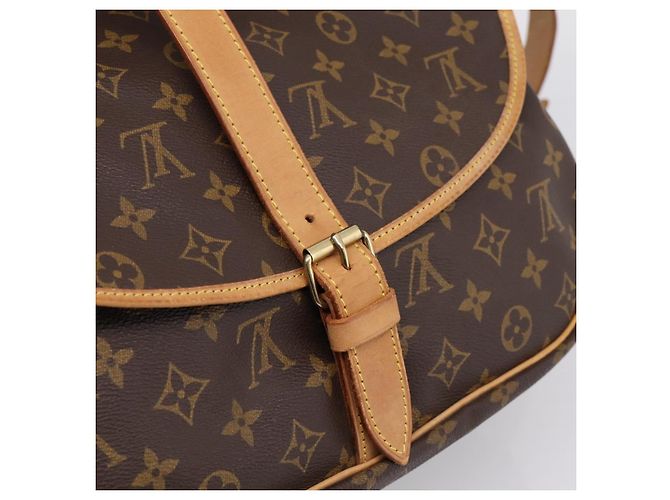 LOUIS VUITTON Monogram Saumur 35 Shoulder Bag M42254 LV - vista 18