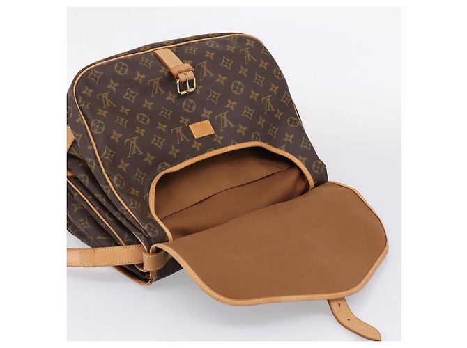 LOUIS VUITTON Monogram Saumur 35 Shoulder Bag M42254 LV - vista 20
