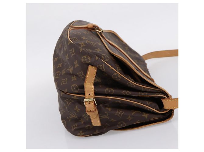 LOUIS VUITTON Monogram Saumur 35 Shoulder Bag M42254 LV - vista 4