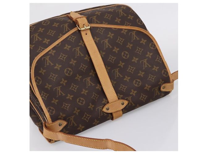 LOUIS VUITTON Monogram Saumur 35 Shoulder Bag M42254 LV - vista 6