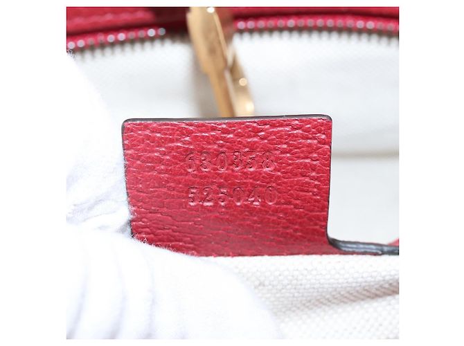 GUCCI Baiadera Hand Bag Canvas 2way Multicolor Gold Tone 630358 - vista 11