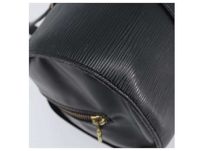 LOUIS VUITTON Epi Soufflot Hand Bag Black M52222 LV - vista 16