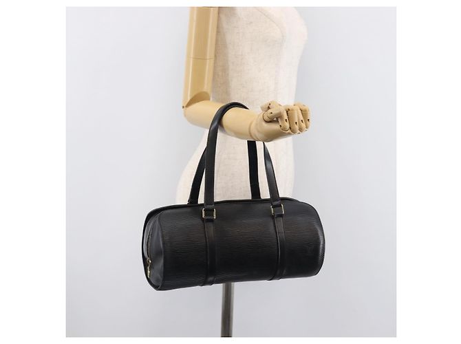 LOUIS VUITTON Epi Soufflot Hand Bag Black M52222 LV - vista 23