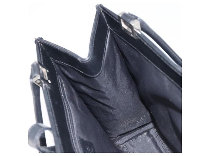 GUCCI Jackie Hand Bag Leather Black Silver 002 1065 - vista 21