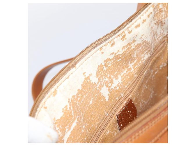GUCCI Bamboo Shoulder Bag Leather Brown Gold - vista 21