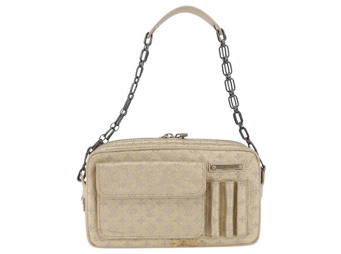 LOUIS VUITTON Monogram Shine McKenna Shoulder Bag Gold M92363 LV - vista 13