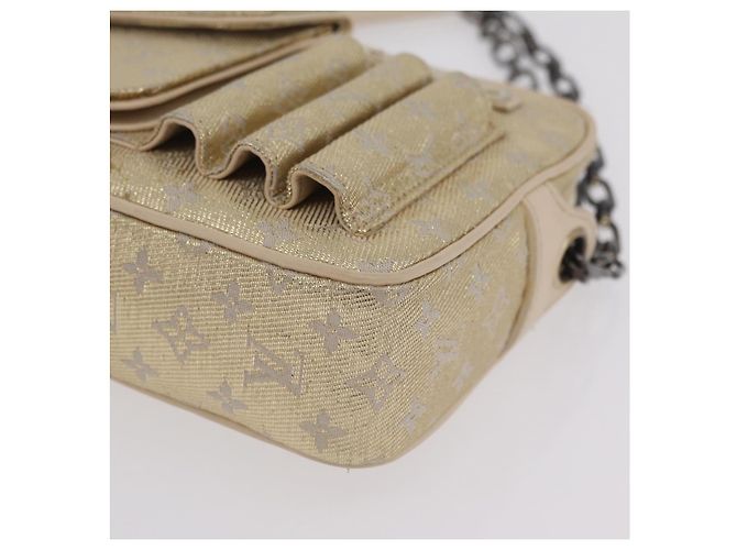 LOUIS VUITTON Monogram Shine McKenna Shoulder Bag Gold M92363 LV - vista 16