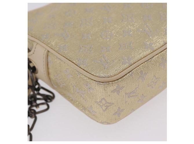 LOUIS VUITTON Monogram Shine McKenna Shoulder Bag Gold M92363 LV - vista 17
