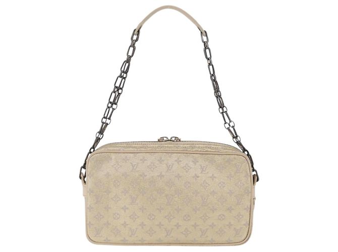 LOUIS VUITTON Monogram Shine McKenna Shoulder Bag Gold M92363 LV - vista 2
