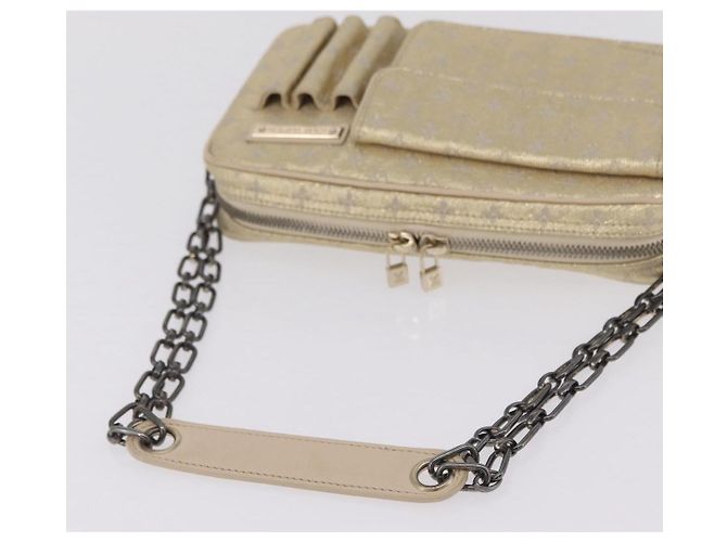 LOUIS VUITTON Monogram Shine McKenna Shoulder Bag Gold M92363 LV - vista 8