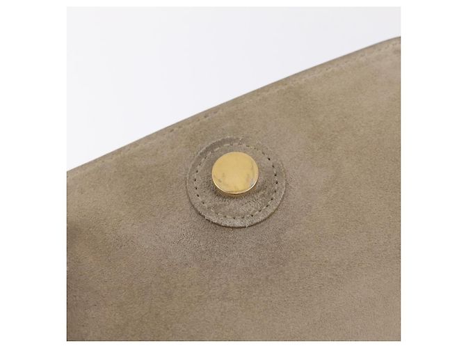 Céline CELINE Belt Bag Hand Bag Leather 2way Beige Gold Tone - vista 24