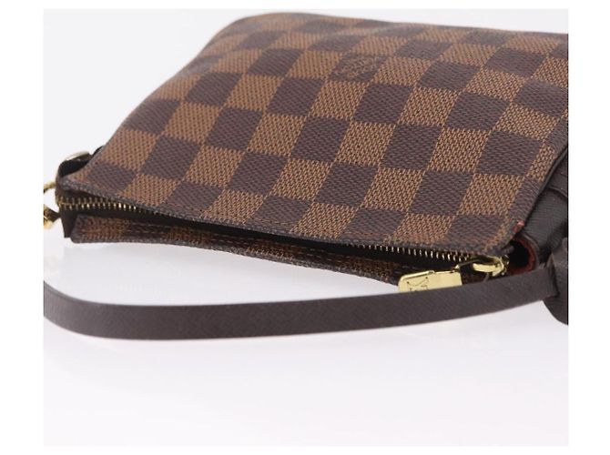 LOUIS VUITTON Damier Ebene Trousse Make Up Pouch N51982 LV - vista 14