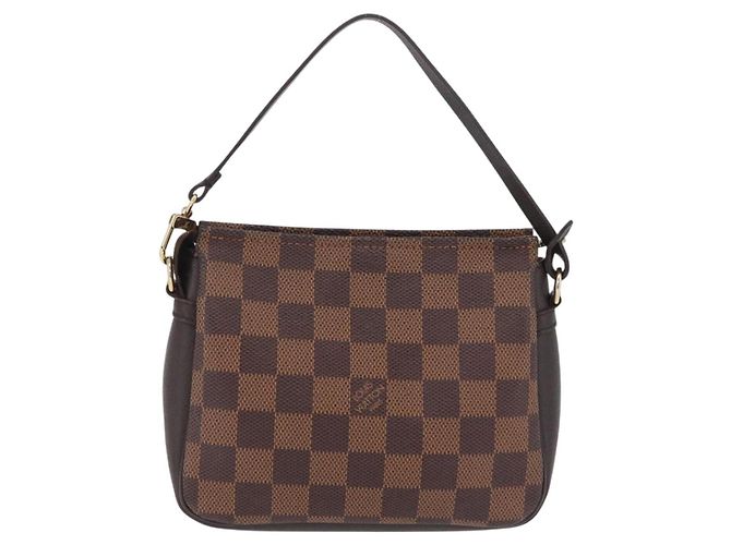 LOUIS VUITTON Damier Ebene Trousse Make Up Pouch N51982 LV - vista 2