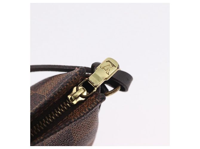 LOUIS VUITTON Damier Ebene Trousse Make Up Pouch N51982 LV - vista 21