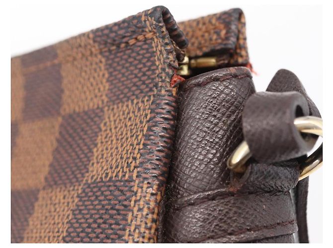 LOUIS VUITTON Damier Ebene Trousse Make Up Pouch N51982 LV - vista 22