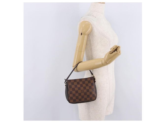 LOUIS VUITTON Damier Ebene Trousse Make Up Pouch N51982 LV - vista 26