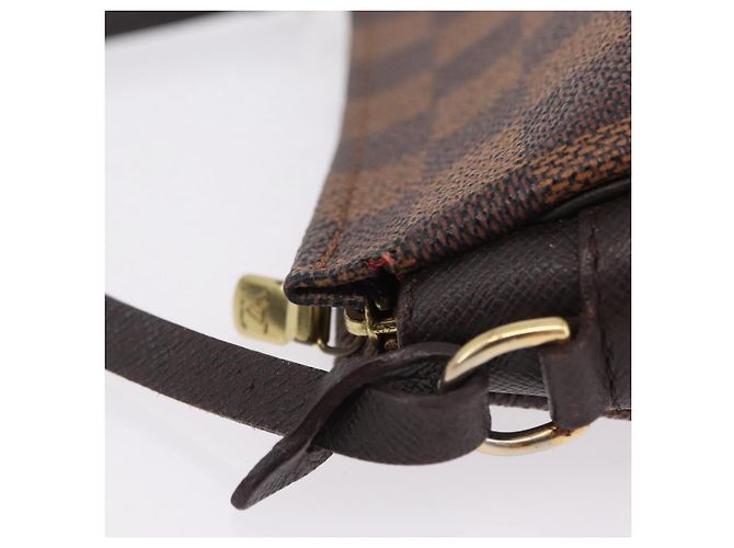 LOUIS VUITTON Damier Ebene Trousse Make Up Pouch N51982 LV - vista 5