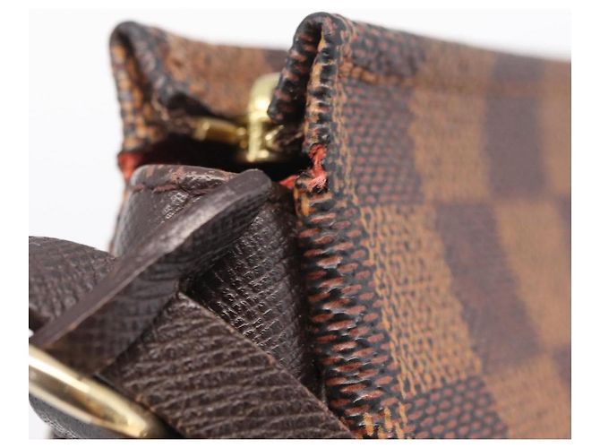 LOUIS VUITTON Damier Ebene Trousse Make Up Pouch N51982 LV - vista 9