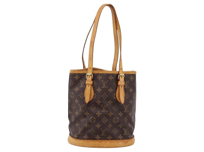 LOUIS VUITTON Monogram Bucket PM Shoulder Bag M42238 LV - vista 13