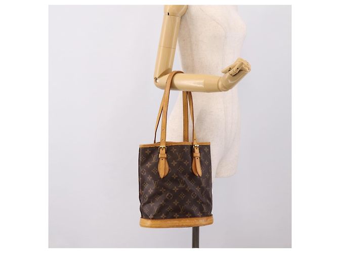 LOUIS VUITTON Monogram Bucket PM Shoulder Bag M42238 LV - vista 23