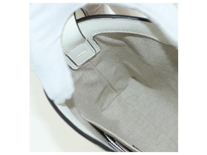 Jimmy Choo Cheri Crystal Hobo Shoulder Bag Leather White Silver - vista 23