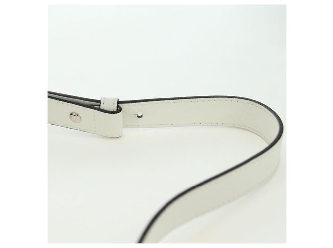 Jimmy Choo Cheri Crystal Hobo Shoulder Bag Leather White Silver - vista 8