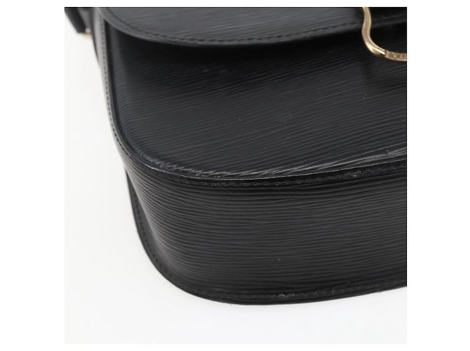 Saint-Cloud LOUIS VUITTON Epi Saint Cloud GM Shoulder Bag Black Noir M52192 LV - vista 16
