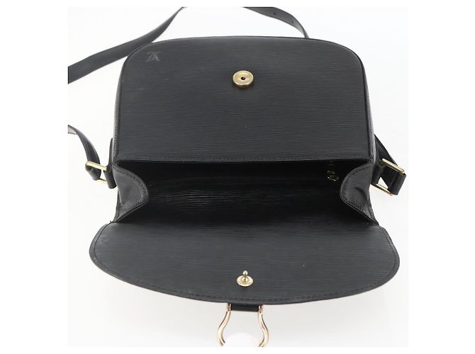 Saint-Cloud LOUIS VUITTON Epi Saint Cloud GM Shoulder Bag Black Noir M52192 LV - vista 19