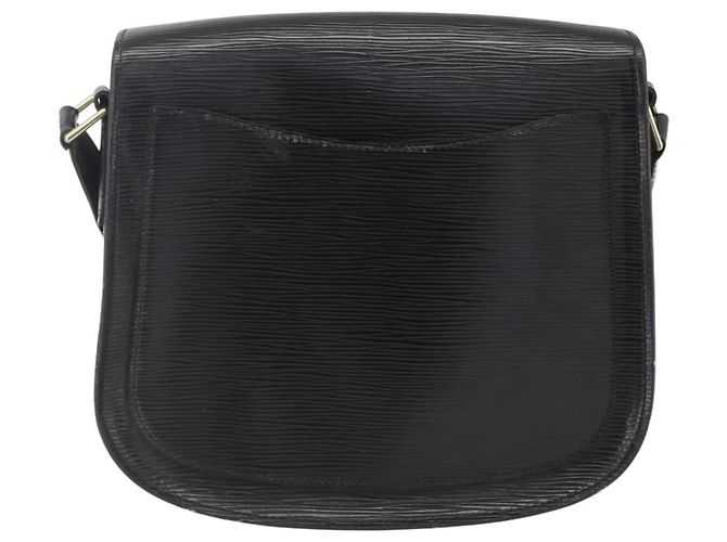 Saint-Cloud LOUIS VUITTON Epi Saint Cloud GM Shoulder Bag Black Noir M52192 LV - vista 2