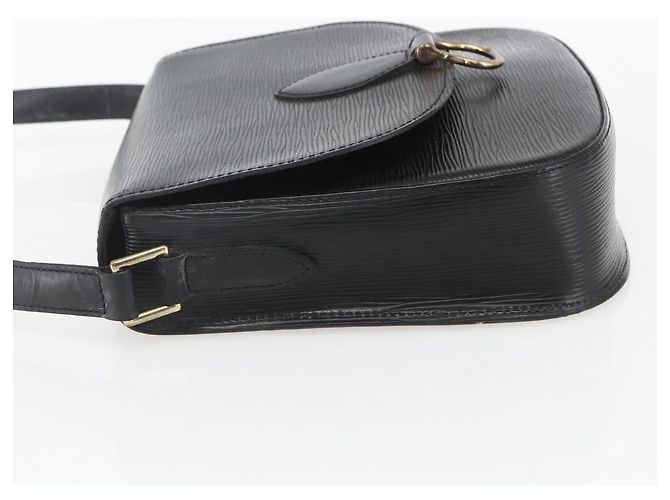 Saint-Cloud LOUIS VUITTON Epi Saint Cloud GM Shoulder Bag Black Noir M52192 LV - vista 3