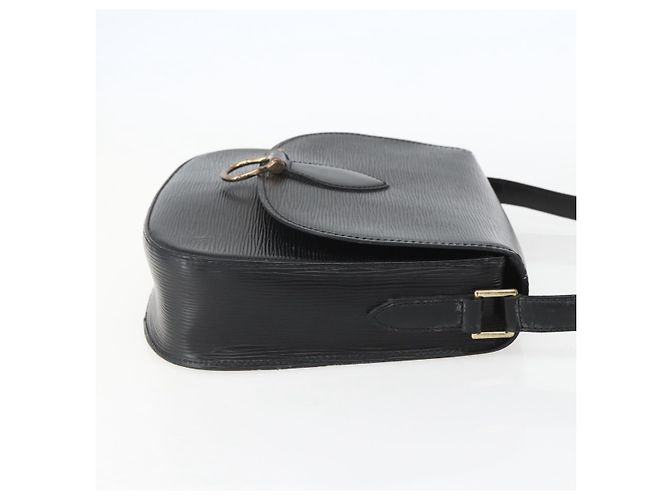 Saint-Cloud LOUIS VUITTON Epi Saint Cloud GM Shoulder Bag Black Noir M52192 LV - vista 4