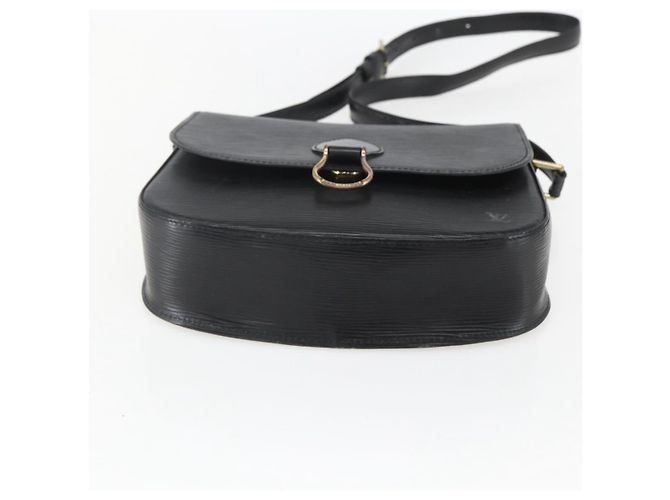 Saint-Cloud LOUIS VUITTON Epi Saint Cloud GM Shoulder Bag Black Noir M52192 LV - vista 5