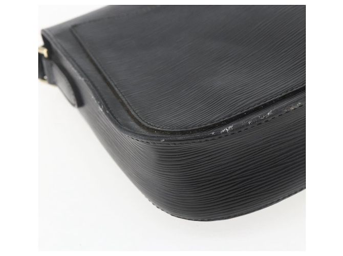 Saint-Cloud LOUIS VUITTON Epi Saint Cloud GM Shoulder Bag Black Noir M52192 LV - vista 8
