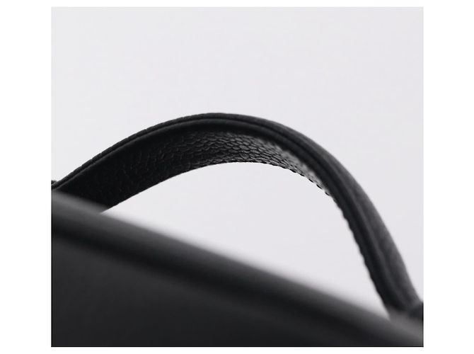 CHANEL Vanity Hand Bag Caviar Skin Black Gold CC - vista 9