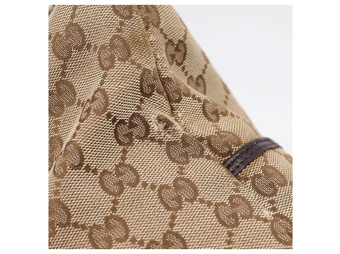 GUCCI GG Canvas Web Sherry Line Tote Bag Beige 155524 - vista 16